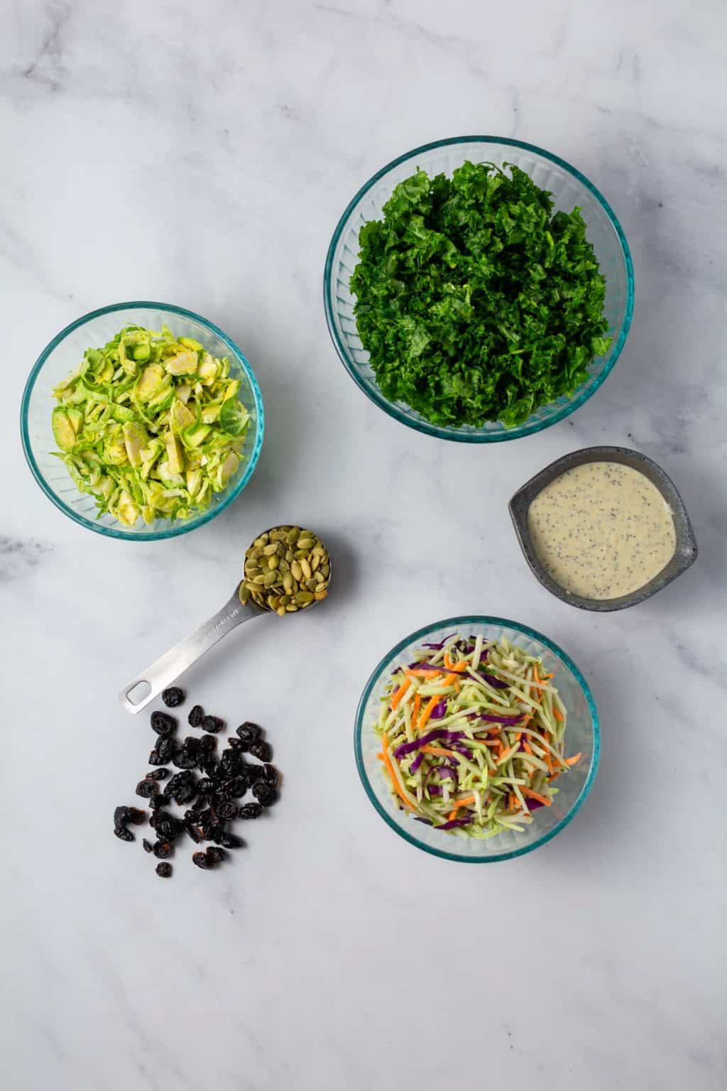 Kale Salad with Poppy Seed Dressing Chantry's Pantry