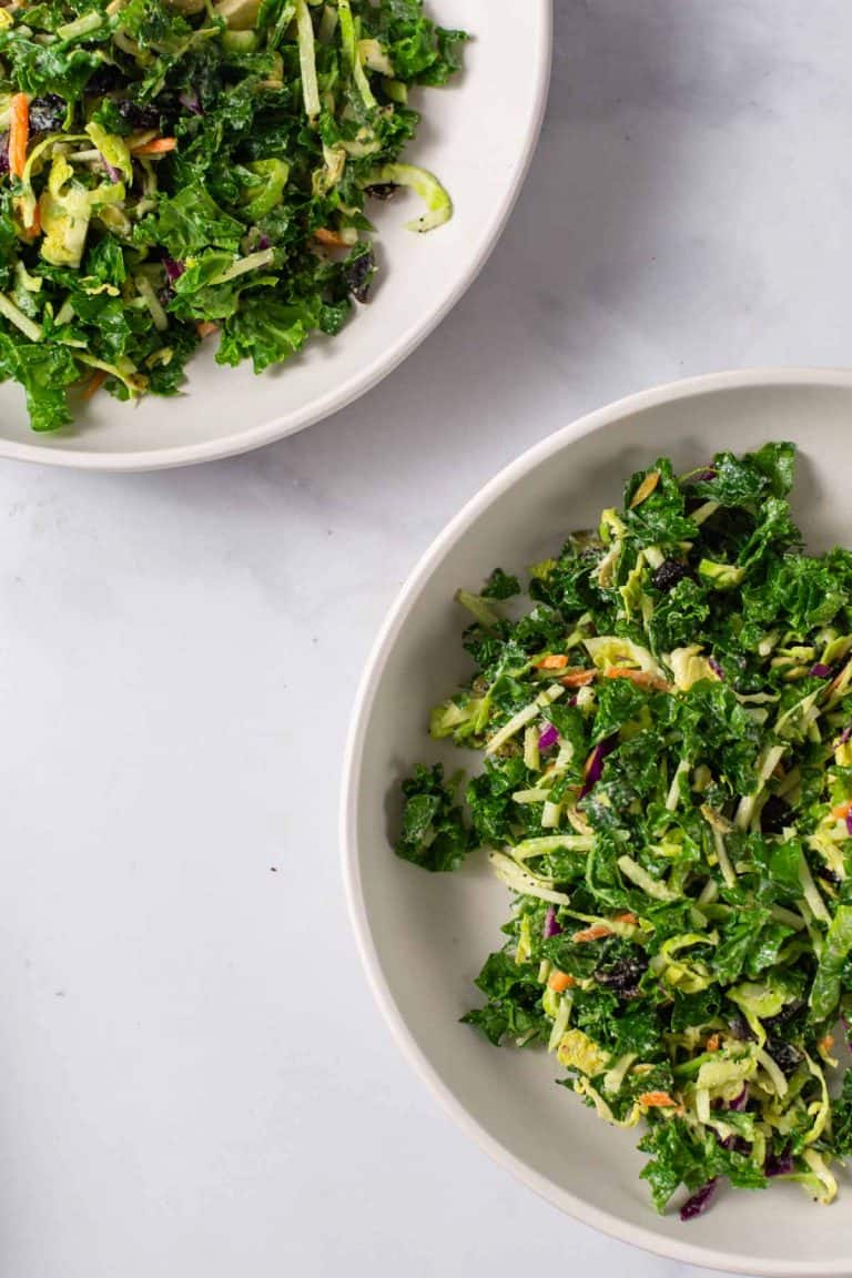 Kale Salad with Poppy Seed Dressing - Chantry's Pantry