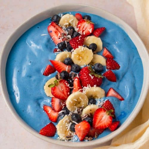 Blue Spirulina Smoothie Bowl Chantry's Pantry